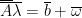 $$  \overline{\overline{A}} \overline{\lambda} =  \overline{b} + \overline{\omega} $$