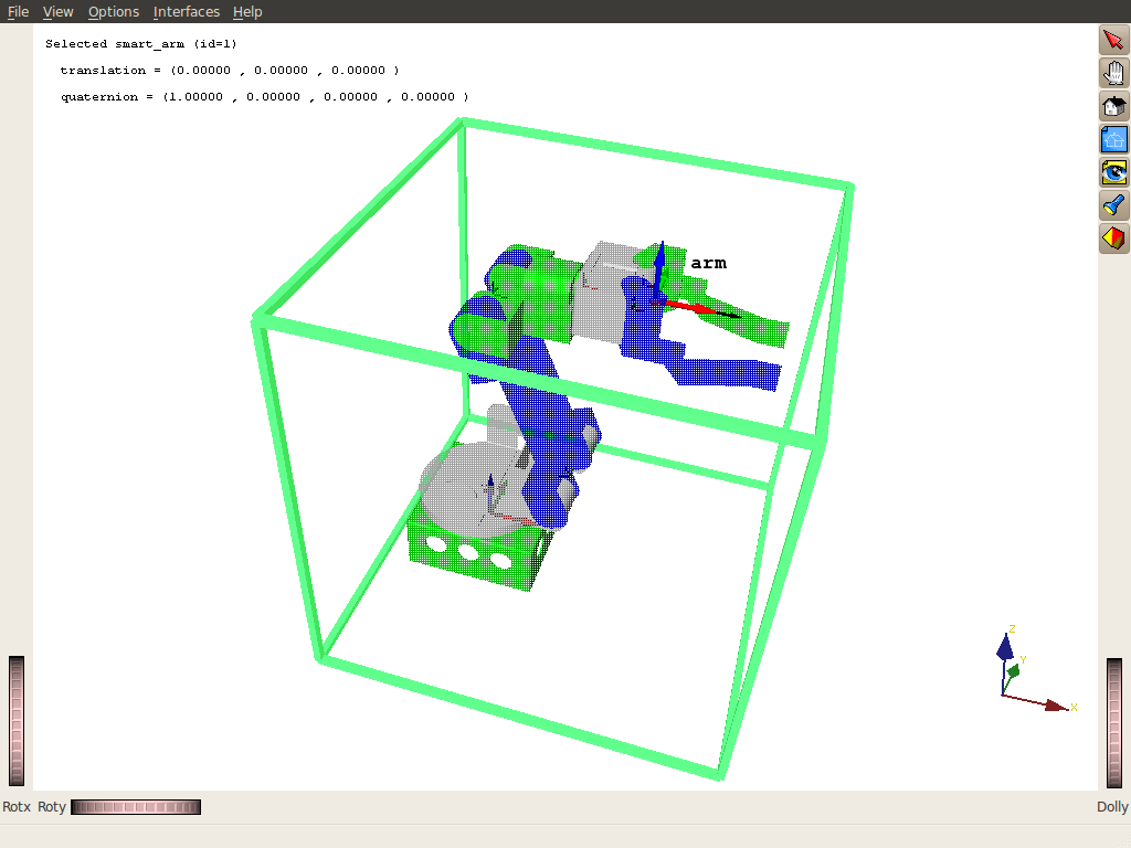 CrustCrawler Smart Arm in OpenRAVE