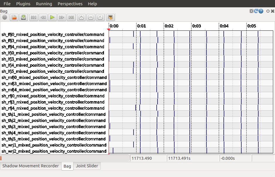 rqt_gui replaying a data sequence